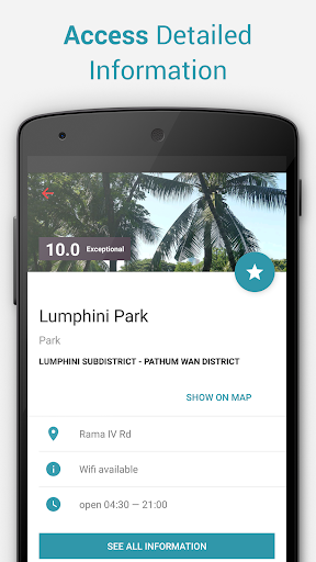 Screenshot of Bangkok Travel Guide