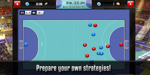 Handball Manager Screen 3