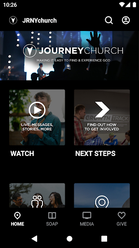 Android application JRNYchurch screenshort