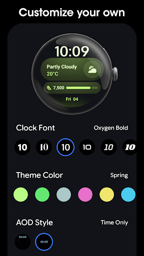 MDS469 Digital Watch Face screenshot 5
