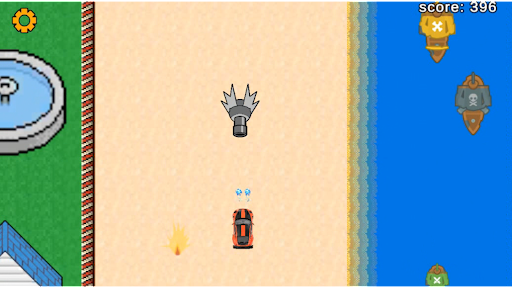 race game: fury car game Screen 2