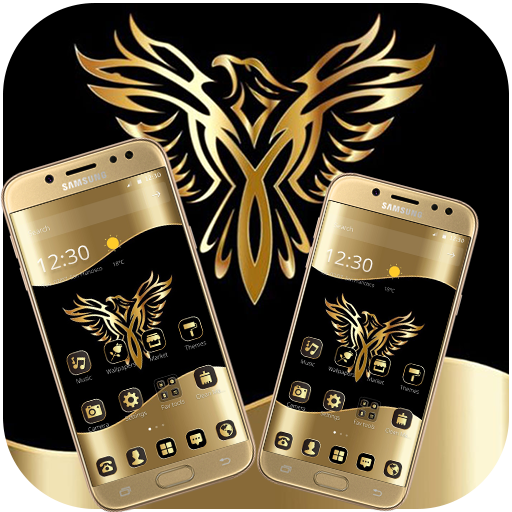 Gold Luxury Eagle Theme