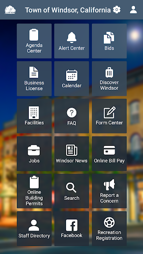 Android application Town of Windsor, California screenshort