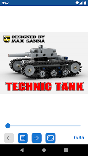 MOC Technic Instructions Screenshot