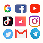 Cover Image of Download All Social Media and Social Networks in One App 1.1.5 APK