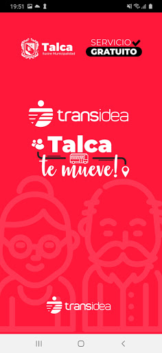 Android application Talca te mueve screenshort