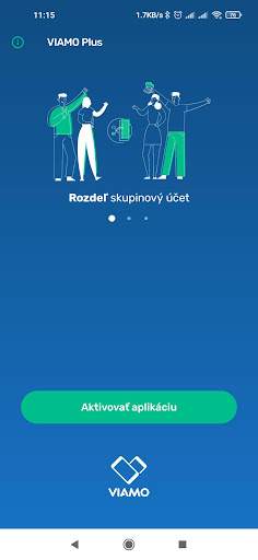 Android application VIAMO Plus screenshort