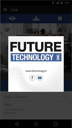 Android application FUTURE TECHNOLOGY EasyView screenshort