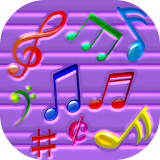 Colorful Musical Notes LWP icon