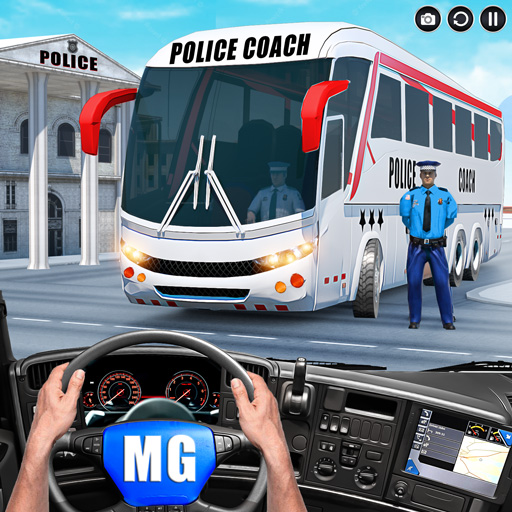 Police Bus Simulator Bus Game