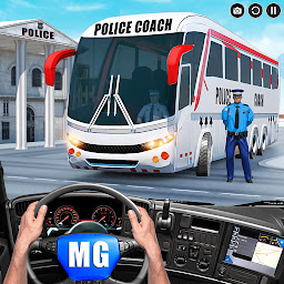Police Bus Simulator Bus Game च्या आयकनची इमेज