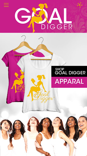 Android application Goal Digger screenshort