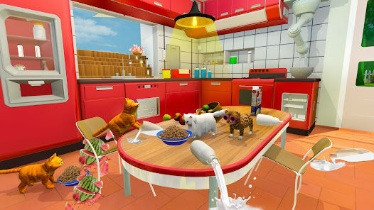 Virtual Cat Sim Games 1.0 APK + Mod (Unlimited money) untuk android