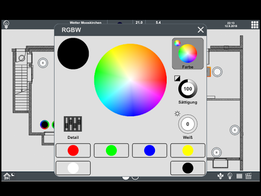 Android application Z-control V1 screenshort