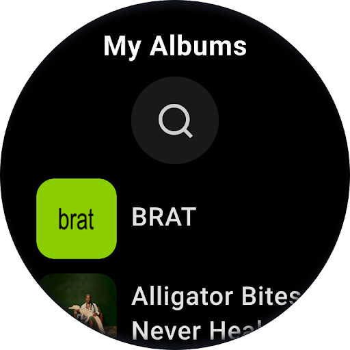 Screenshot of Napster Music