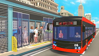Coach Bus Train Driving Games - Screenshot 3