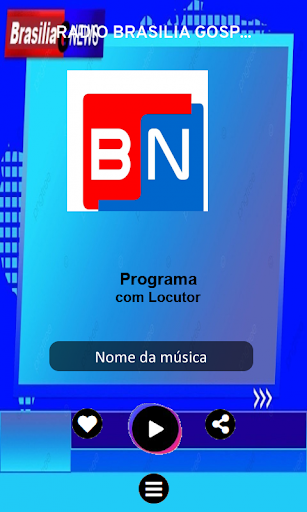 Radio Brasilia Gospel News Screen 2