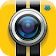 vintage HD camera - selfie camera icon