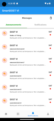 SmartDOST Screen 2