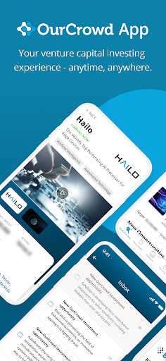 Android application OurCrowd - Investment Platform screenshort