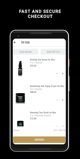 Screenshot of Brickell Men's Products