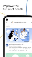 screenshot of Google Health Studies