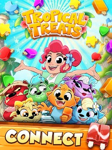 Tropical Treats: Ice Cream Match 3 Screenshot