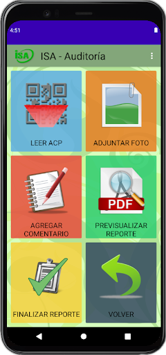ISA Auditoría Screen 2