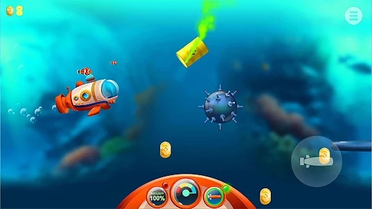 Sea Quest Submarine Game