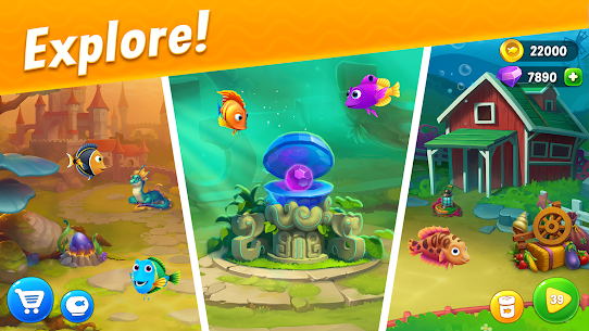 Fishdom MOD APK v7.93.0 (Unlimited Money) 5