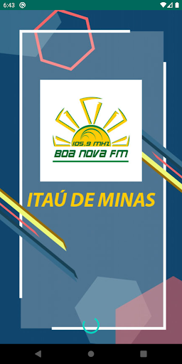 Android application Rádio Boa Nova FM screenshort