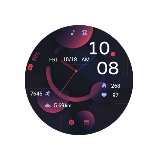 Fascinating Flat For Wear OS logo