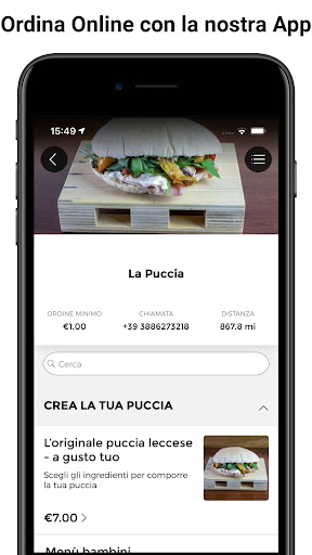 Android application La Puccia screenshort