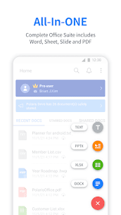 Polaris Office: Chỉnh sửa & Xem, PDF MOD APK (Mở khóa Pro) 3