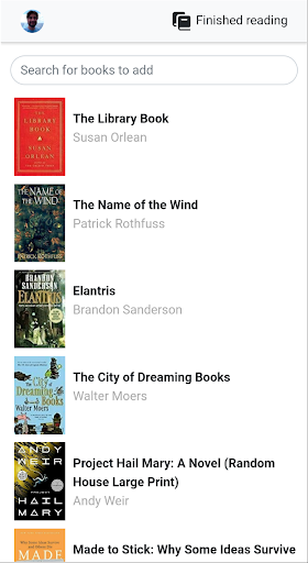 Android application Epilogue for Micro.blog screenshort