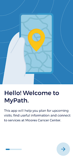 Android application MyPath at UC San Diego Health screenshort