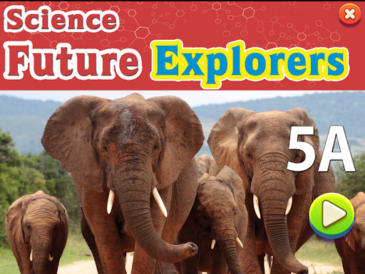 Android application Science Future Explorers 5A screenshort