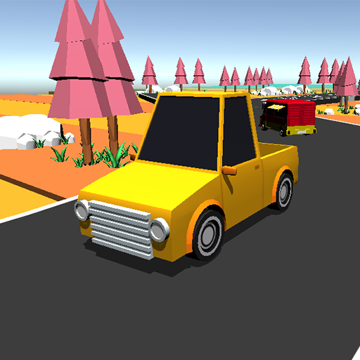 Run Car Way Traffic logo
