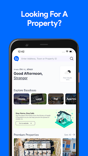 Android application Basobaas - Buy, Sell, Rent screenshort