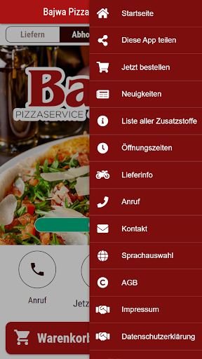 Bajwa Pizzaservice Buxtehude Screen 3