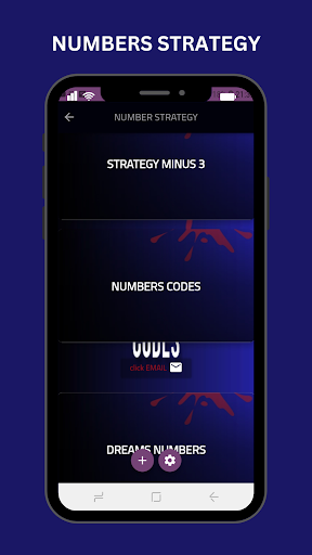 NUMBERS STRATEGY PLUS Screen 3