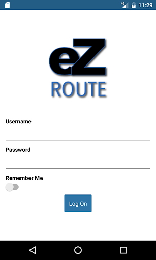 Android application EZRoute screenshort
