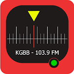Cover Image of Скачать 103.9 FM KGBB Radio Station  APK