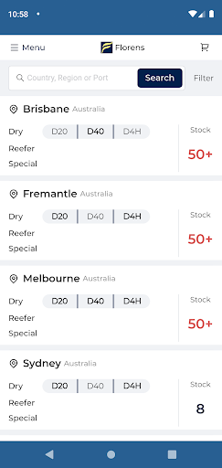 Florens Resale Screen 2