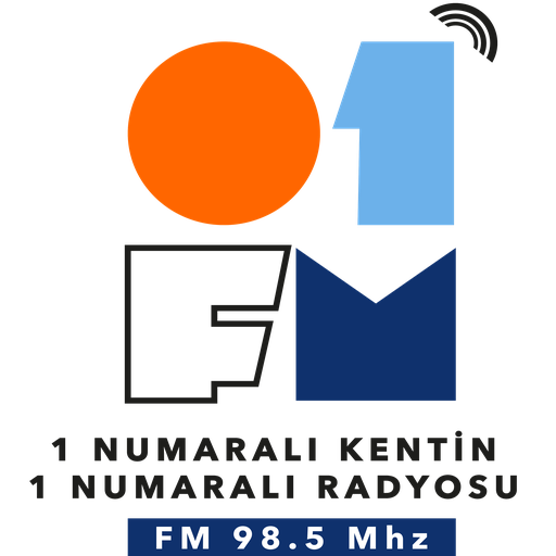 01 FM logo