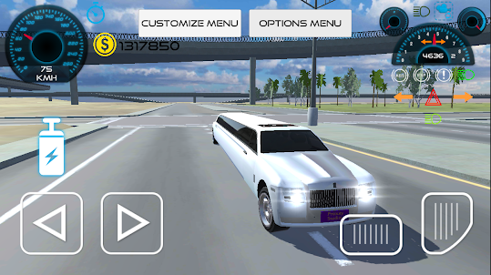 Rolls Royce Limo City Car Game