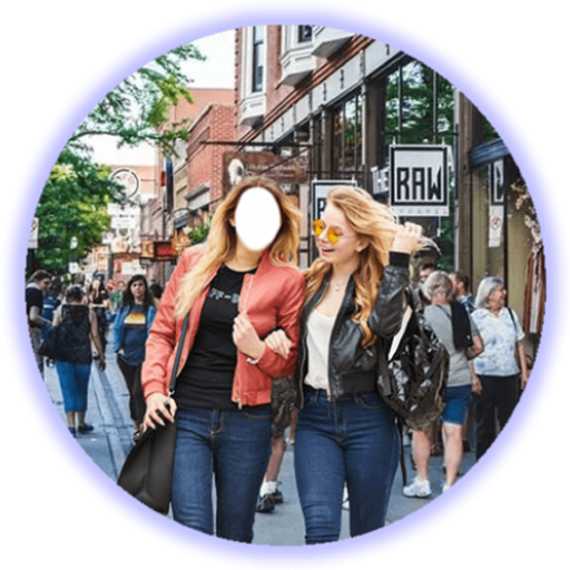 DownTown Area Selfie logo
