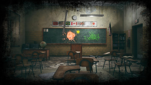 Captura de Pantalla 7 Cursed School Escape android