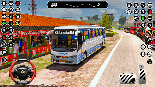 Real City Bus Simulation