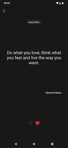 Android application Quotes - Customize & Share screenshort